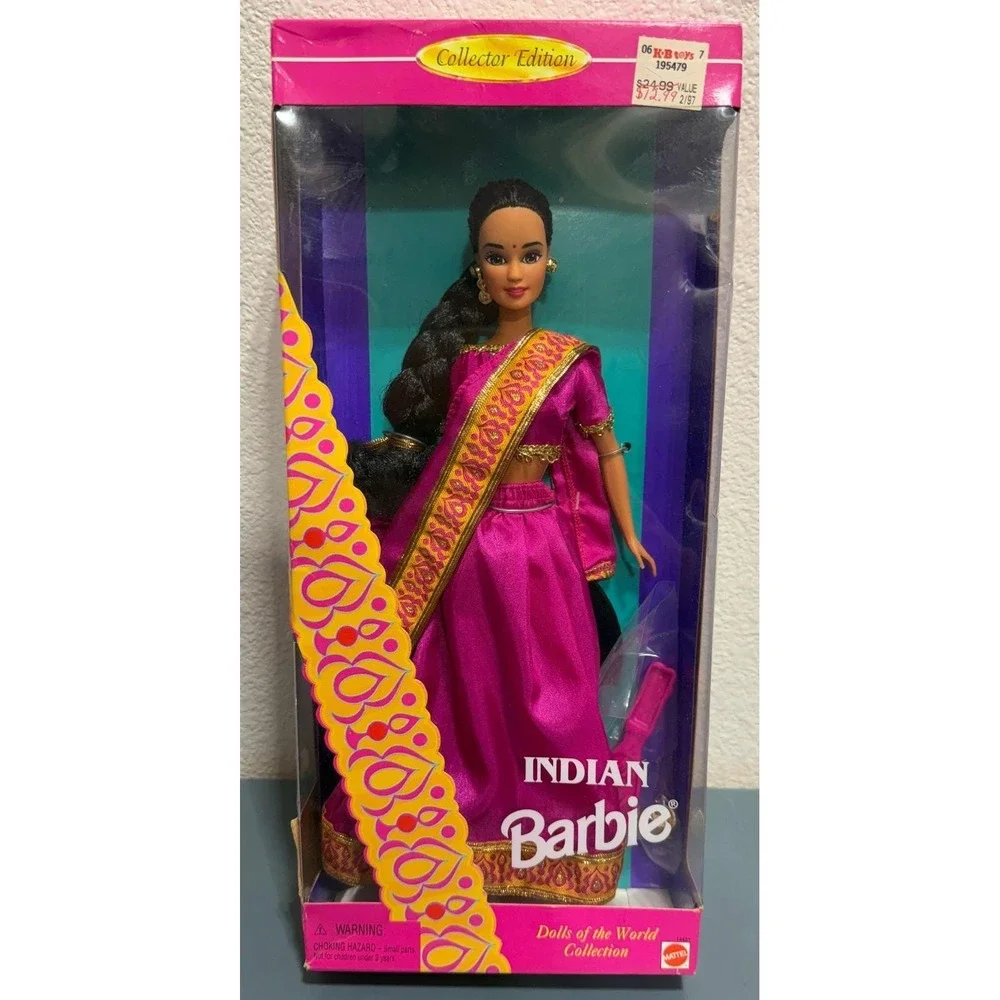 1995 Indian Barbie Dolls of the World Collector‎ Edition Mattel NIB